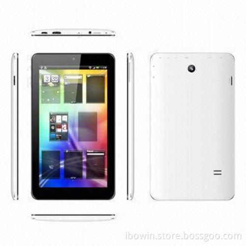 Dual-core 7-inch Tablet PC with 1,024x600P High Resolution Screen/Supports External 3G USB Dongle